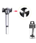 Forstner Drill Bits 40 Millimeter Three Cutter Tungsten Carbide Upgraded Version Delivers Faster Cutting And Long Life