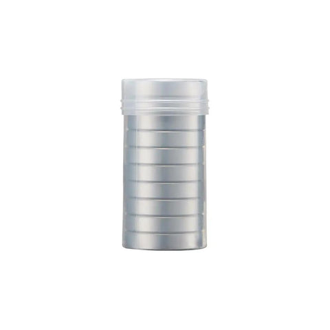 Heavy Duty 6905ZZ Thin Section Ball Bearings 10 Pack Metal Shielded High Speed Chrome Steel stored in a clear container.