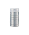 6810ZZ Thin Section Ball Bearings 10 Pack 50X65X7MM Metal Shielded Chrome Steel in clear container for easy storage.