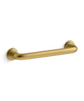 Gold drawer handle from Kohler Artifact 5 Drawer Pull Matte Black Finish Cabinet Hardware For Kitchen And Bath collection.