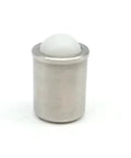 Spring Ball Plunger Set With Tough Nylon Inserts And Heavy Duty Stainless Steel for light positioning, featuring a steel plunger with nylon tip.