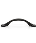 30 Pack Solid 3 Inch Rounded Foot Arch Kitchen Cabinet Handles Matte Black Finish Curved Drawer Pulls For Cabinets And Furniture Hardware