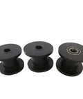 2 Inch Square Tubing Roller Die Set For TR50L Tube Roller Compatible With TR50L Machines Heavy Duty Pro Grade Dies in black metal finish