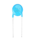 Heavy Duty High Voltage Ceramic Capacitor Value Pack featuring blue round body and metal leads, rated 20kV for circuit repairs.