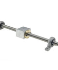 Top Shelf T16 Trapezoidal Lead Screw Kit With Slick Spinning Hand Wheel For 3D Printers And Maker Rigs heavy duty 304 stainless steel linear guide.
