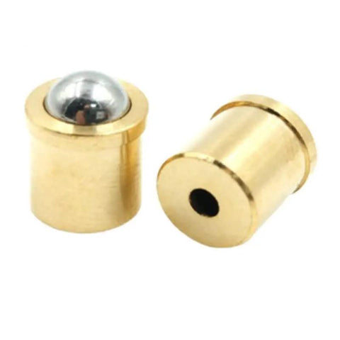 Built Tough Spring Ball Plunger Screws Metric Fasteners For Jigs And Clamps Rock Solid 10MM Thread 13MM Length, brass plungers.