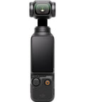 Front view of Pocket 3 Vlog Ready Camera With 4K Resolution And 3 Axis Stabilization Fast Autofocus Face And Object Tracking 128GB Card
