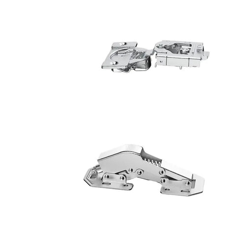 4 Pack 90 Degree Soft Close Spring Cabinet Hinges No Pre Drill Noiseless Hidden Concealed Hardware For Furniture 3 Inch Normal Type