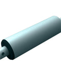Heavy Duty Electric Linear Actuator With Integrated Linear Brake For Silky Smooth Tubular Motor Control 50mm Stroke close-up view of actuator rod and casing.