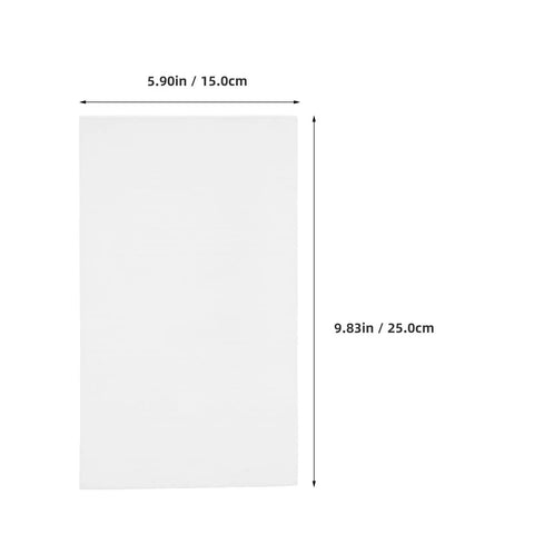 Must Have 100 Piece Epe Foam Wrap Rolls For Moving Day Heavy Duty Cushioning Supplies Delivers Rock Solid Protection For Fragile Dishes Kitchenware And Collectibles Without The Fuss, showing 5.90in by 9.83in white foam wrap.
