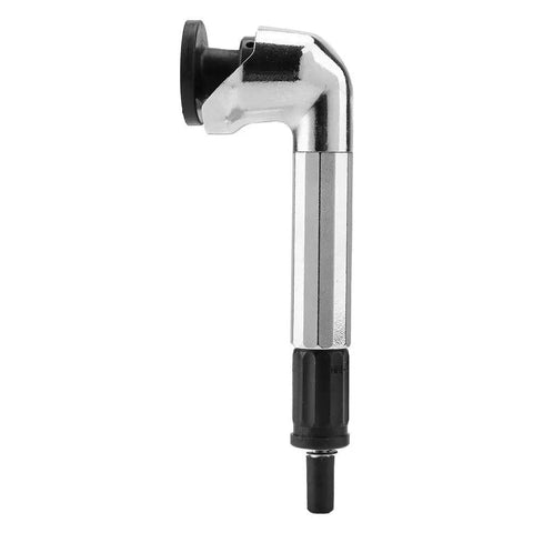 90 degree angle head attachment for Premium Pneumatic Air Die Grinder Kit, designed for precision work with 1/4 inch chuck.