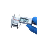 HFL1426 One Way Needle Roller Bearing 14X20X26Mm measuring 26.00mm size with caliper for clutch assembly.
