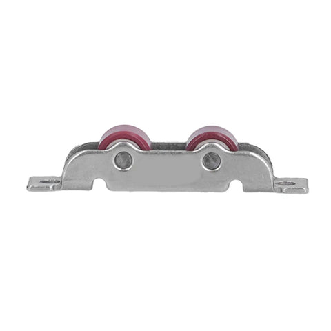 Rugged Stainless Steel Double Wheel Sliding Window And Door Roller Pulley 4 Pack With Whisper Quiet Glide And Copper Groove For Dead Simple No Sweat Track Fixes, double wheel roller with nylon wheels.