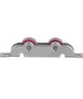 Heavy Duty Double Wheel Window Pulleys With Mounting Screws 4 Pack Of Slick Nylon Track Rollers For Sliding Doors And Windows, double wheel design.
