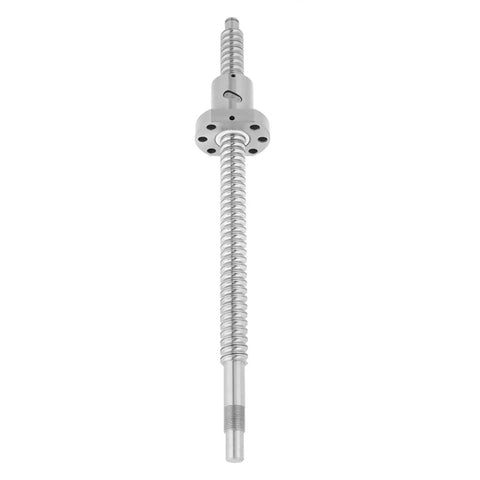 Top Tier Anti Backlash Rolled Ballscrew Ball Nut For Cnc Machines, 16mm diameter, 300mm length, precision linear motion.