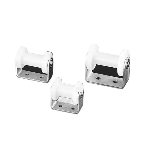 These Badass H Shaped Nylon Double Bearing Shower Door Rollers Let Square Track Sliders Glide Like Butter Super Durable Replacement Pulley Wheels for bathroom doors.