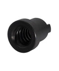 Tough As Nails T8 Pom Spring Loaded Anti Backlash Nut for Z Axis, black, threaded, designed for smooth printing upgrades.