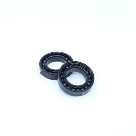 2 Pcs Supercharged High Temp Thin Section Bearings TB6900 10 mm By 22 mm By 6 mm Full Ball Radial Unit, showing two precision bearings.