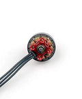 Killer 12025 Mini Brushless Motors 4 Piece Set 11000KV showing detailed winding and red rotor for FPV racers and freestyle pilots.