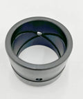 Top Tier Bucket Bushing Replacement For Compact Excavator 45X55X40mm showing a black steel sleeve for Hitachi hydraulic cylinder pins.
