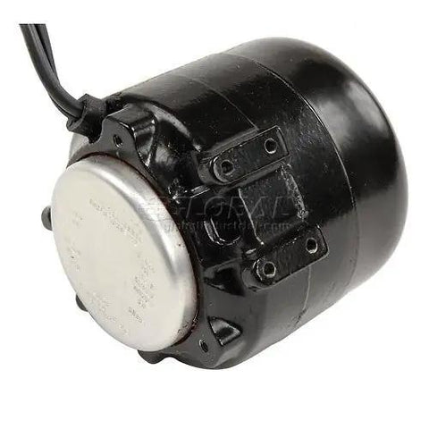 Heavy Duty Solid State Commutated Unit Bearing Fan Motor showing robust black housing and sealed bearings for reliable operation.