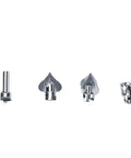Alloy steel cutter heads for Heavy Duty Drill Powered Drain Snake And Flexible Auger Cable to tackle tough clogs in pipes.