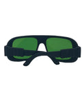 High Performance Laser Safety Shades Serving Real Badass Eye Shielding For 980Nm 1064Nm 1320Nm Nd Yag Equipment, industrial green tinted eyewear.