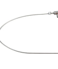 Heavy Duty Stainless Steel Fuel Pickup Pipe 490mm Quick Swap Replacement For Webasto And Eberspacher Diesel Parking Heater With Threaded Mount And Locking Nut No Sweat Install Garage Ready Design, side view.