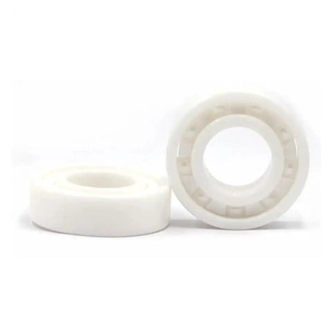 High Performance Hybrid Ceramic Bearings Double Sealed For Skateboards And Bikes, size 6201, ceramic material, for smooth rides.