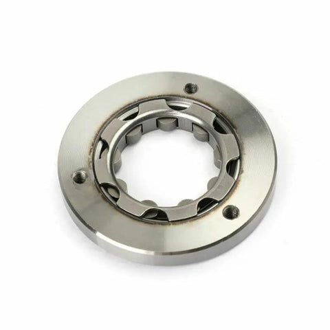 Heavy Duty One Way Starter Clutch Bearing Replacement For Kawasaki Klx125s Klx140 Klx140s Klx150s 2008 Through 2023 Direct Fit Sprag visible from top angle, showing metal components.