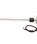 Heavy Duty Stainless Steel Fuel Level Sending Unit And Gauge Sensor For Marine Boat Truck Car Featuring 200 mm Length and cable.