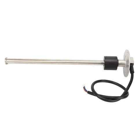 Heavy Duty Stainless Steel Fuel Level Sending Unit And Gauge Sensor For Marine Boat Truck Car Featuring 200 mm Length and cable.