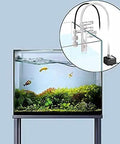 Automatic Top Off System For Aquarium With Pump Smart ATO Water Refiller for fish tanks shown installed on a glass tank with fish.