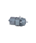 IDM2334T 4 Pole AC Motor Continuous Duty Inverter Ready TEBC Cooling 256TC Frame side view showing robust design and cooling features.