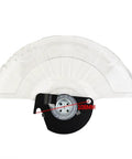 Replacement Transparent Miter Saw Blade Guard For LS1040 Model with 108mm measurement shown. Clear Safety Cover Pro Grade Tool Part.