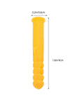 Yellow Plastic Wall Plugs Kit With Self Drilling Anchors 200 Piece Set For Hollow Walls Plasterboard Easy Install, 4cm length.
