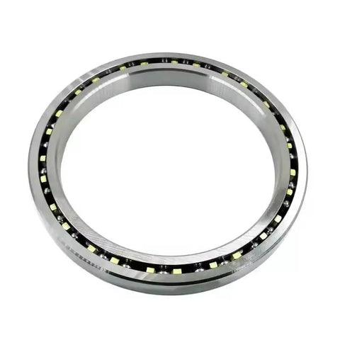 Slick Ultra Thin Wall Bearings With Unified Cross Section Build Optimized For Tight Quarters And Rapid Spin Shafts Lightweight Profiles, showing a slim bearing with a constant cross section.