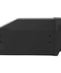 Heavy Duty 5L Motorcycle Rear Toolbox Side Lightbox Storage Case Fits BMW R1200GS LC 2013 2019 side view showing black steel resin material.
