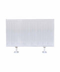 Sturdy Adjustable Floor Radiator Bracket Made From Steel With Smooth Finish Secure Support Feet For Bedroom And Living Room Easy Install Height Range 14 To 21 Cm Keeps Your Radiator Stable