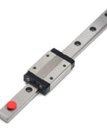 Badass Ultra Smooth One Meter MGN12 Linear Rail Guide with black MGN12H carriage block for CNC and 3D printers.