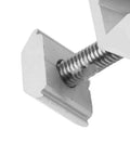 Foolproof Mounting For Rv Rooftop And Marine Projects Solid 35Mm Solar Panel Brackets And Mid Clamps crafted from anodized aluminum mid clamp with bolt.