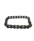 Durable Gray Transmission Reverse Roller Chain Direct Fit Replacement For 700-070A And 786081 Parts, showing a detailed chain structure.
