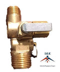 Upgrade Your Rig With This Badass Air forged brass pneumatic tank control valve with manual shut off lever.