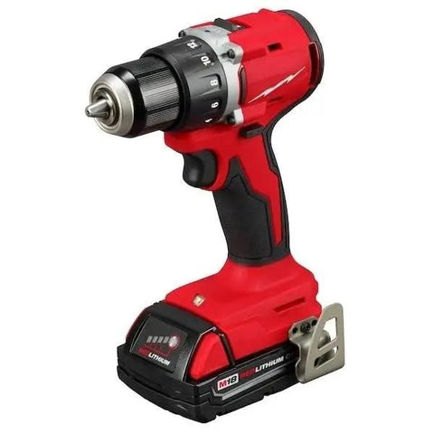 Badass Half Inch Brushless Compact Drill Driver Kit With An All Metal Gear Housing And Slick Chuck Handle for tough jobs.
