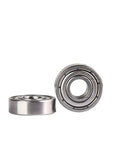 2000 Pack S695ZZ 420 Stainless Steel Deep Groove Ball Bearings 5X13X4mm view showing two bearings from different angles.