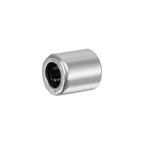 Dead nuts reliable RC040708 One Way Bearing Needle Roller Clutch 1/4 Inch Bore with shiny steel finish and compact design.