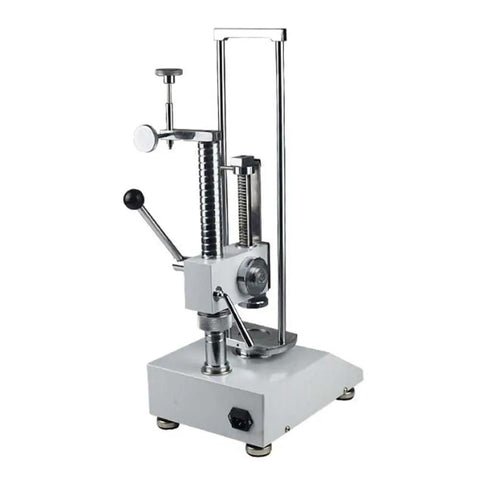 Badass Digital Spring Tester For Tension And Compression With Top Shelf Precision Up To 300 Newtons And Lb Kg Toggle Readouts Pro Shop Benchtop Setup on white background