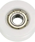 Heavy Duty V Groove Bearing Pulley With Slick Rolling Ball Wheel For Linear Guide Rail System 6mm Bore 24mm OD 9mm Thick 3mm Groove