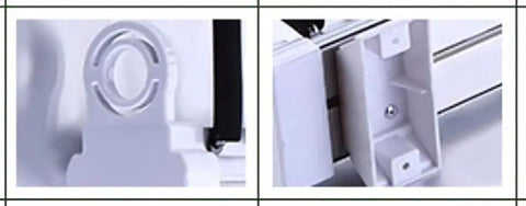 Close-up of Expandable Steel Pants Rack designed to keep your duds neatly organized, showing structural components and fittings.