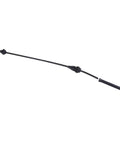 Beefy 21 Inch Throttle Cable Replacing 336969 For Chevelle El Camino And Monte Carlo, heavy duty cable with black metal housing.